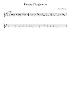 Pavane d'Angleterre