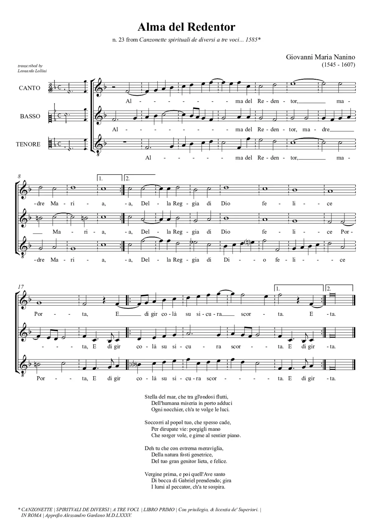 Alma del Redentor - Page 1