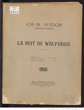 La nuit de Walpurgis