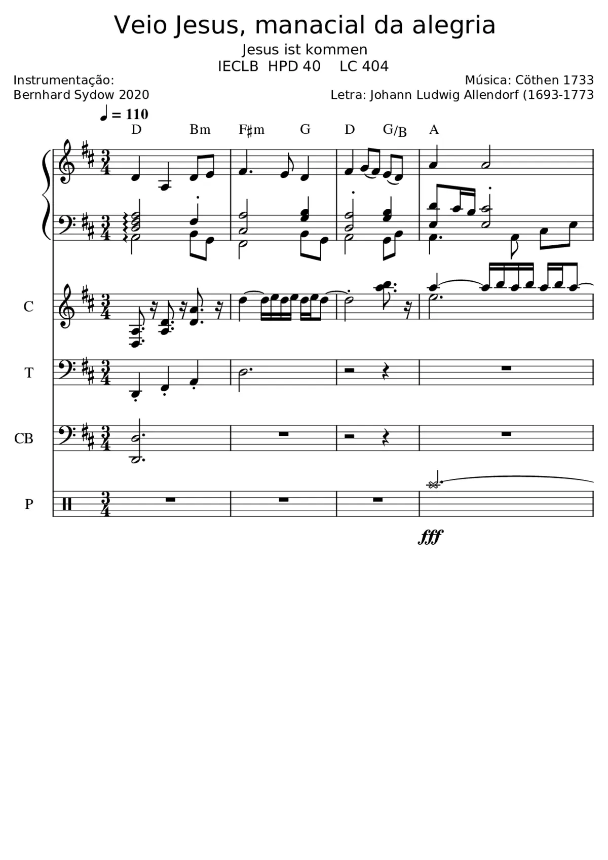 Jesus ist kommen - Page 1