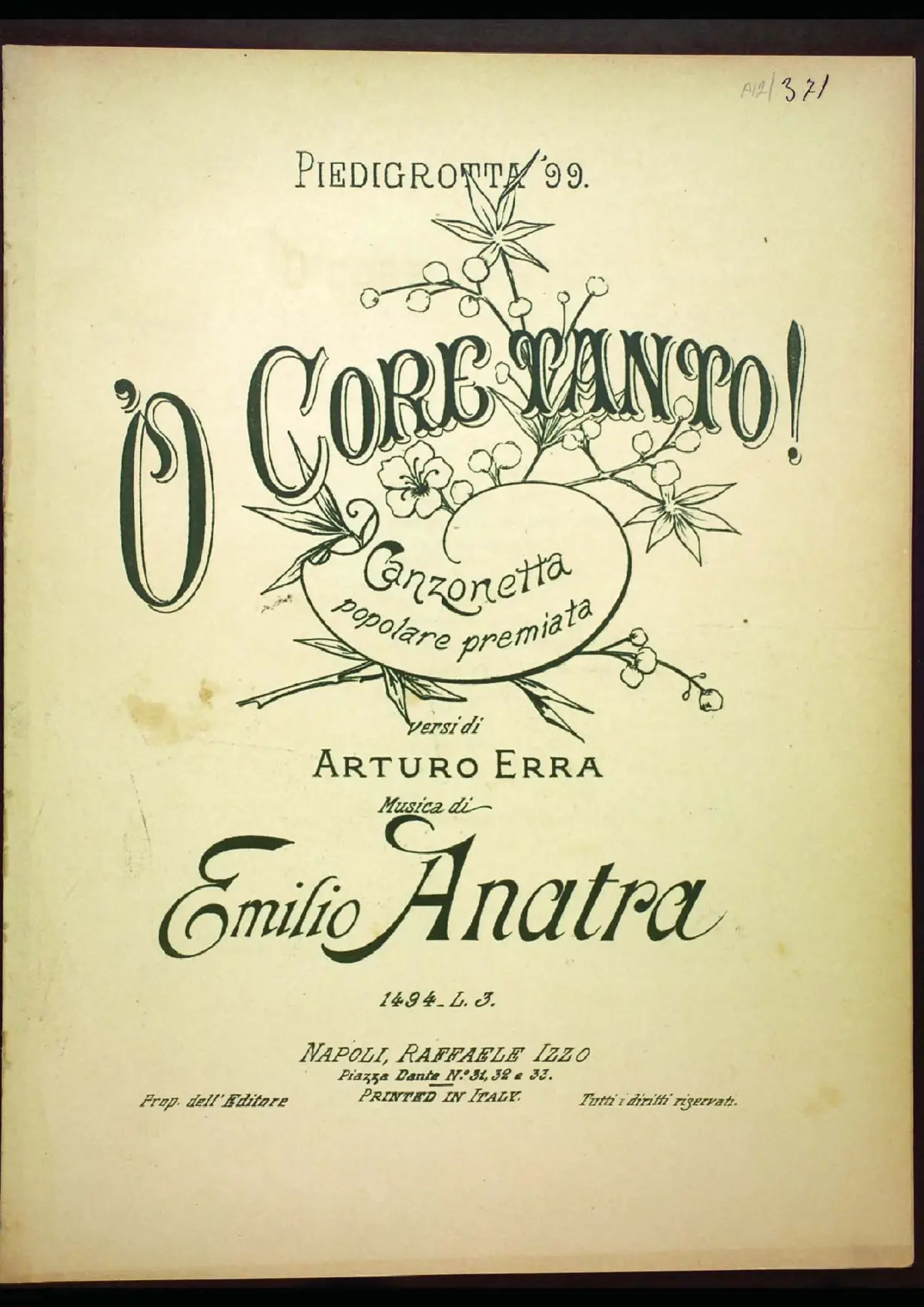 'O core tanto! - Page 1
