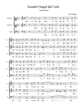 Scende l'Angel dal Cielo