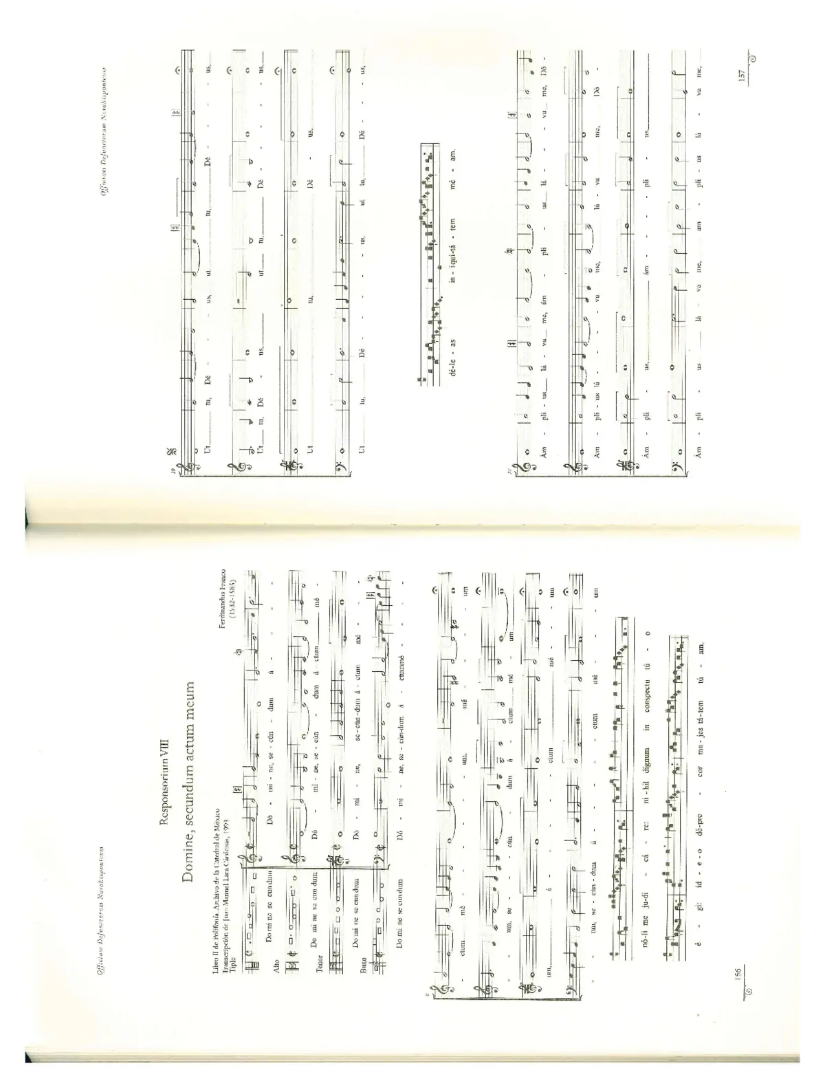 Domine, secundum actum meum - Page 1