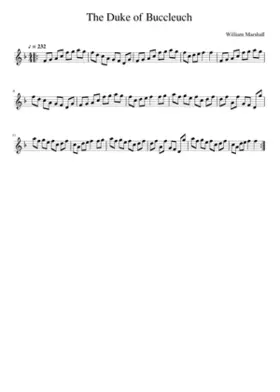 the Duke of Buccleuch