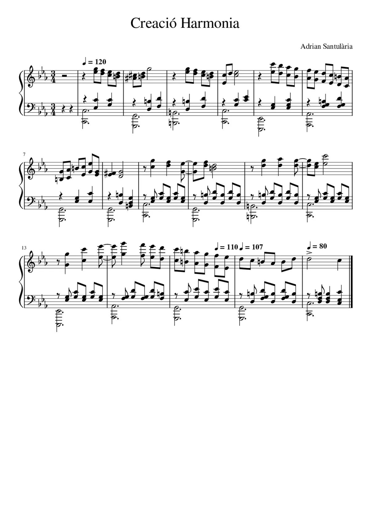 CreacioÌ Harmonia - Page 1