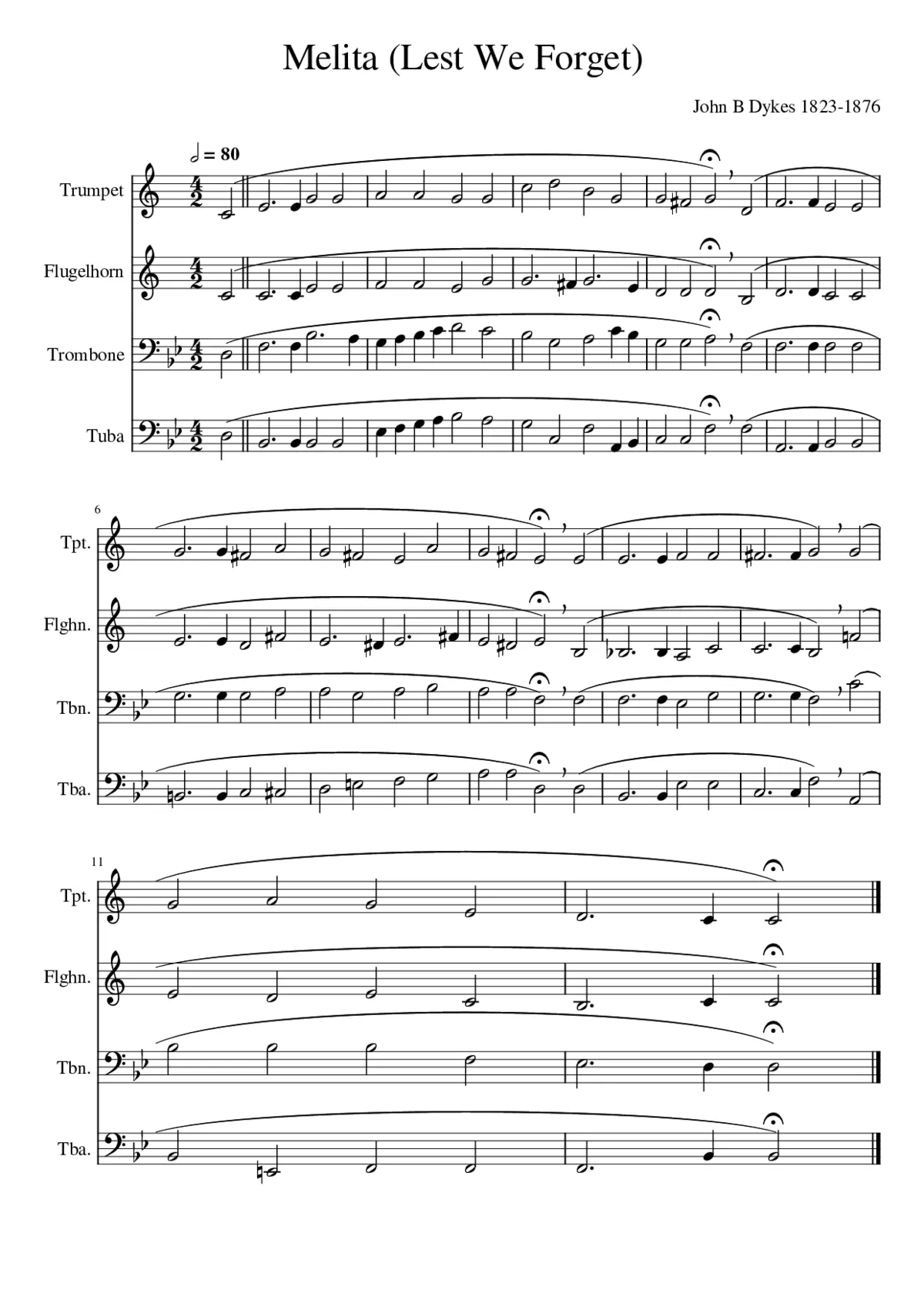 MELITA (Dykes) - Page 1