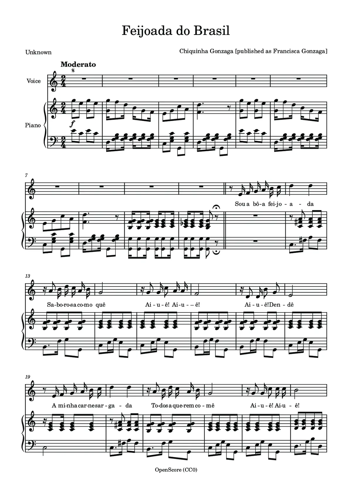 Feijoada do Brasil - Page 1