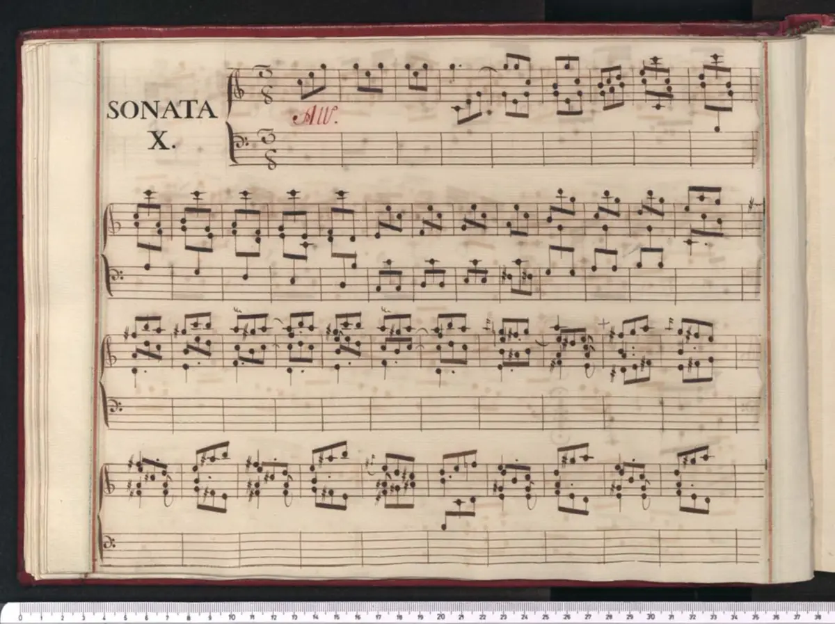 Keyboard Sonata in C major - Page 1