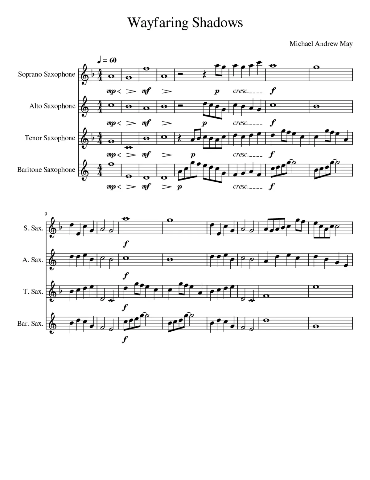 Wayfaring Shadows - Page 1