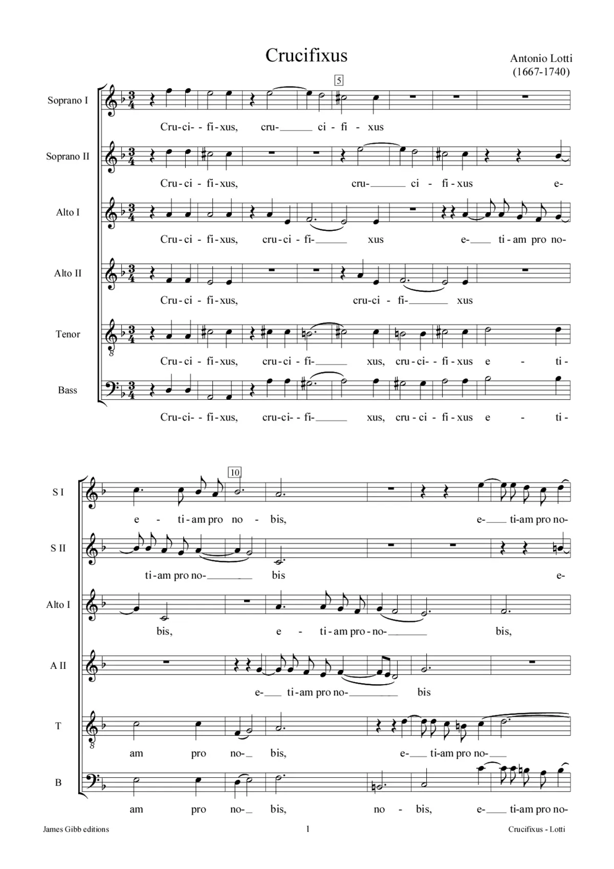Crucifixus a 6 - Page 1