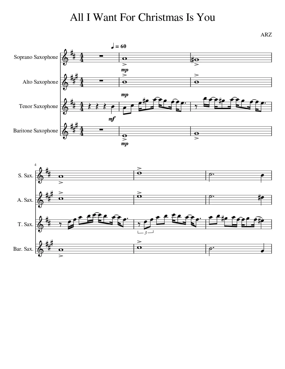 all i want for christmas is you - Page 1