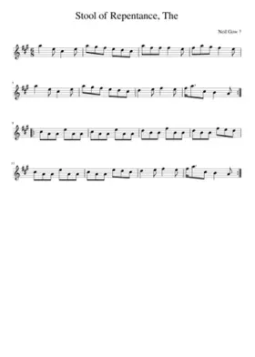 The Stool of Repentance