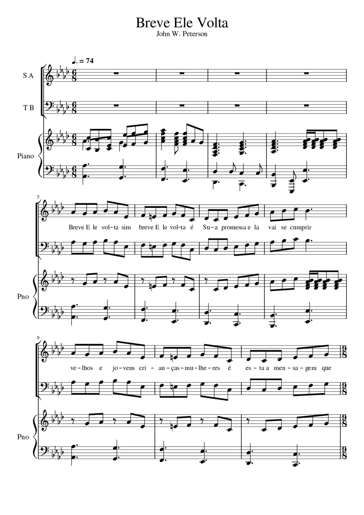 Breve Ele Volta - Page 1