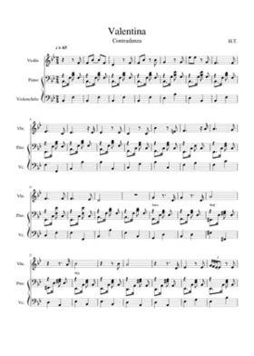 Valentina. Contradanza venezolana.