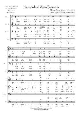 Recuerde el alma dormida