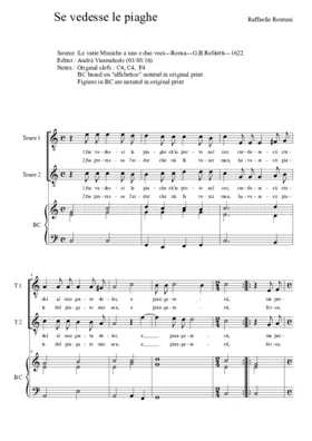 Se vedesse le piaghe