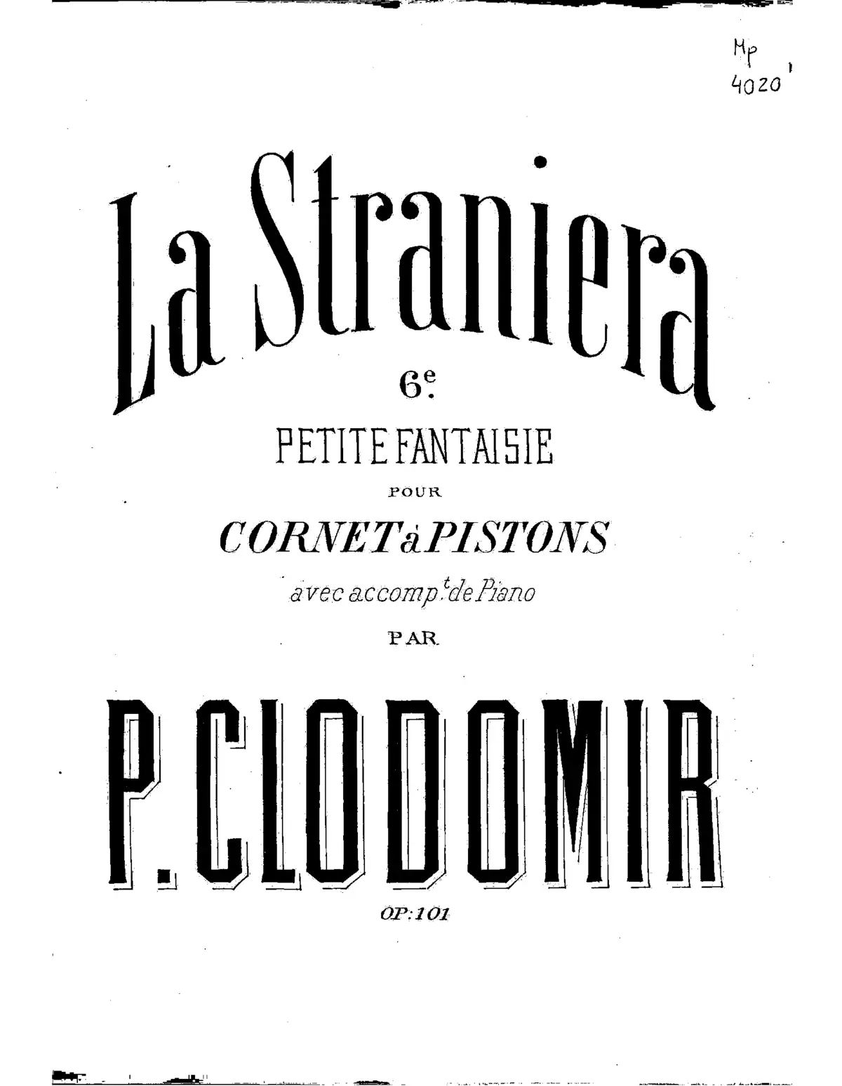 'La straniera' fantaisie - Page 1