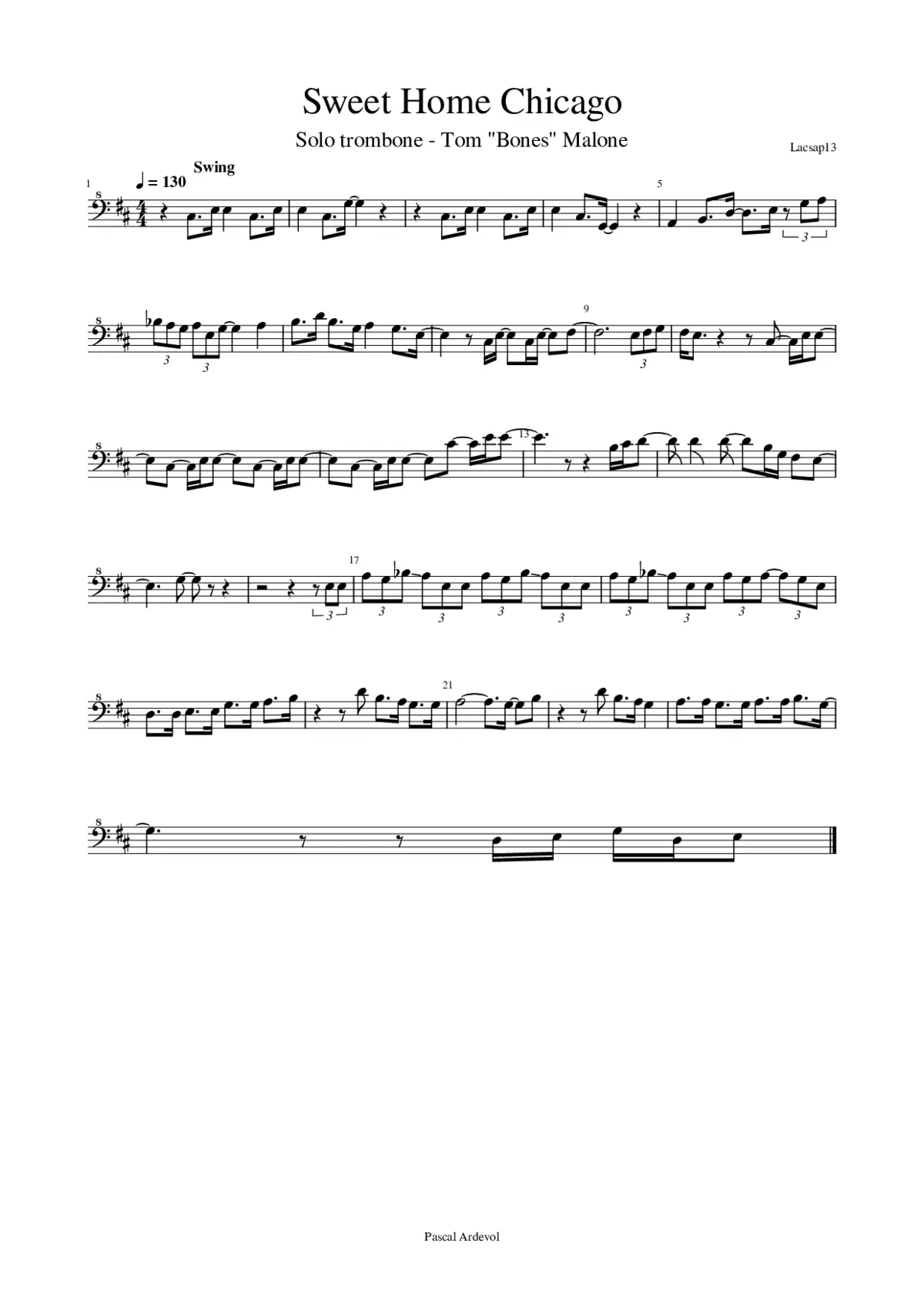 sweet home chicago - Page 1