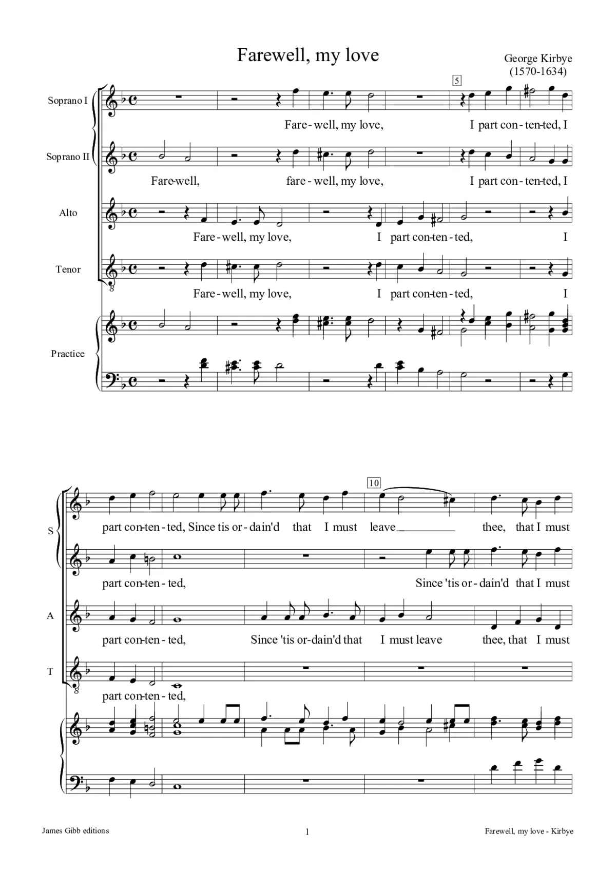 Farewell, my love - Page 1