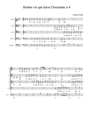 Beatus vir qui timet Dominum a 4