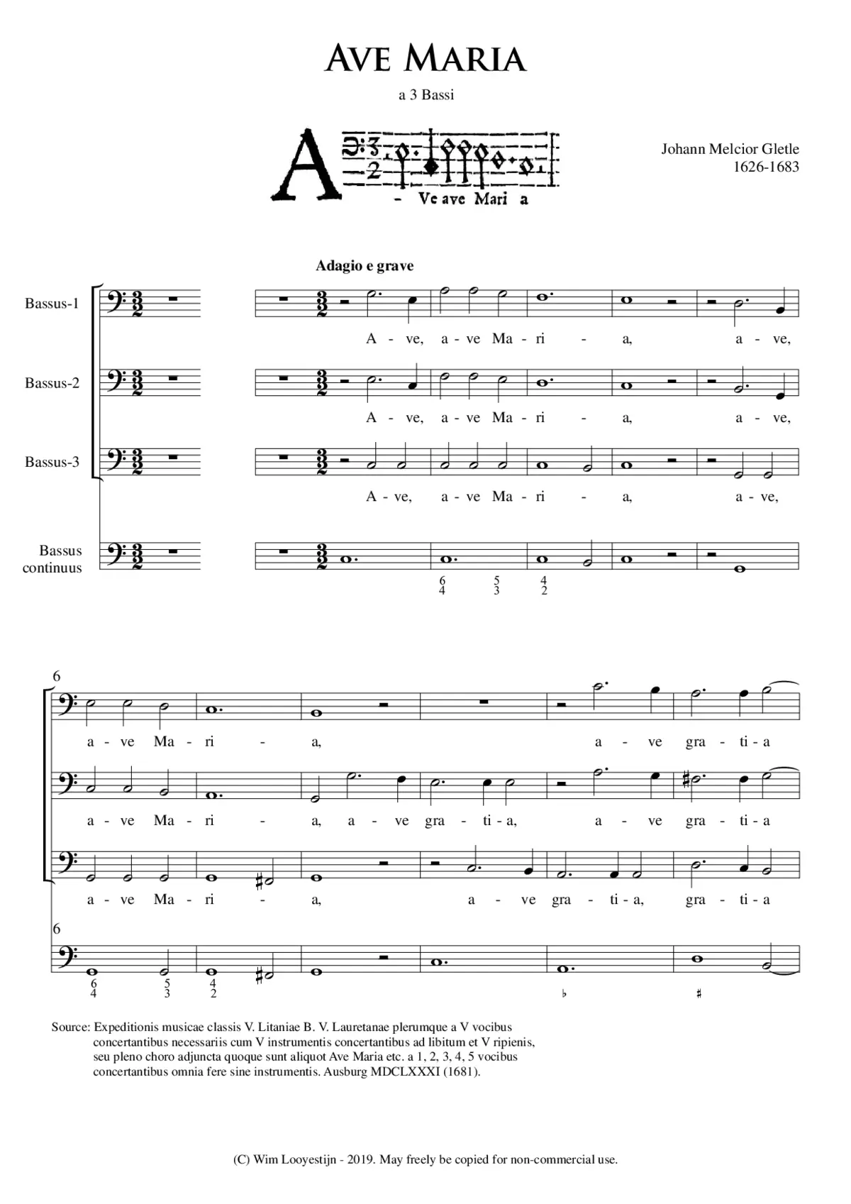 Ave Maria - Page 1
