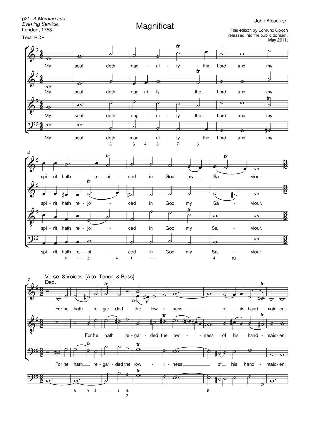 Magnificat - Page 1