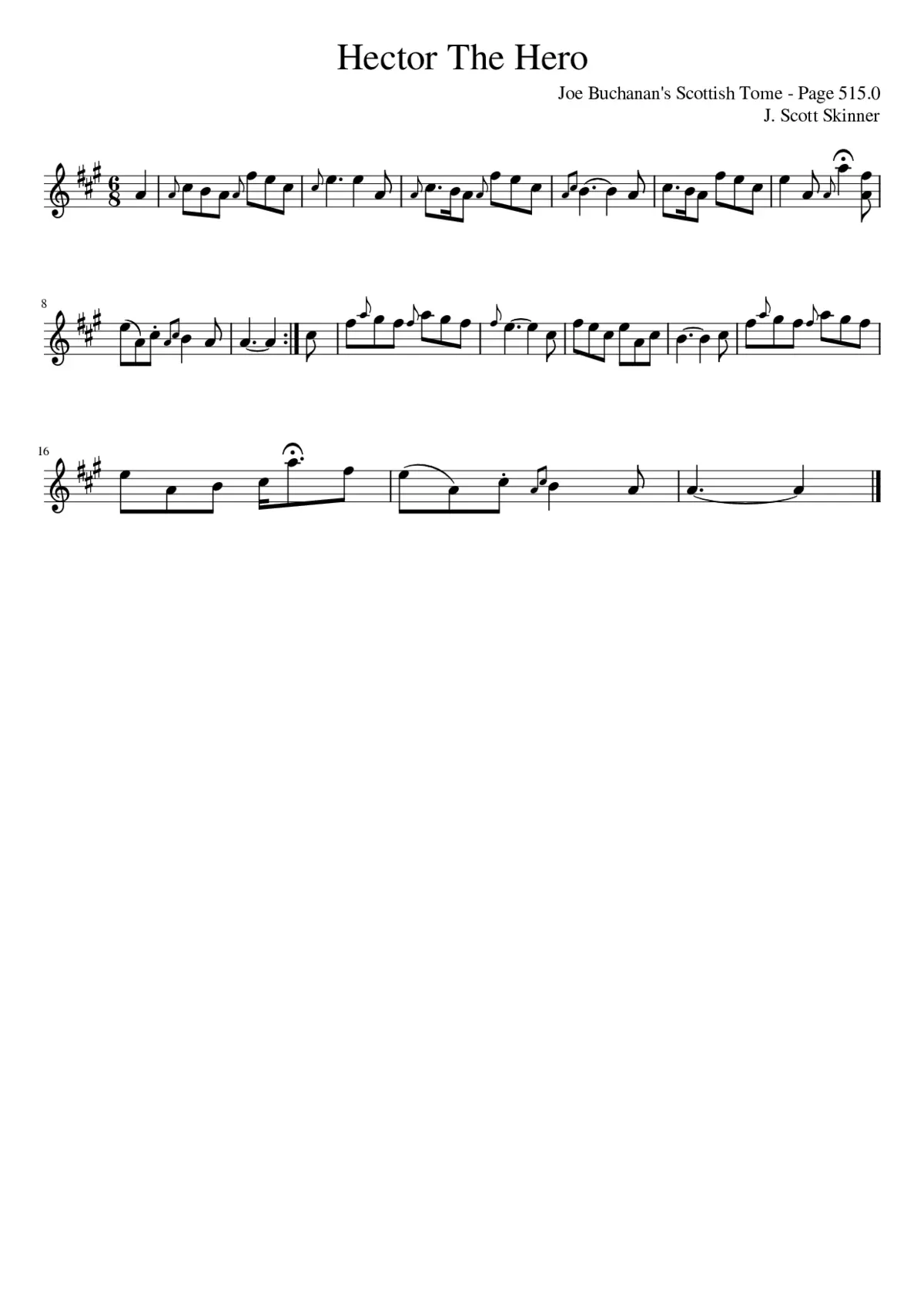 Hector The Hero - Page 1