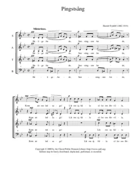 Pingstsång (Pentecost)