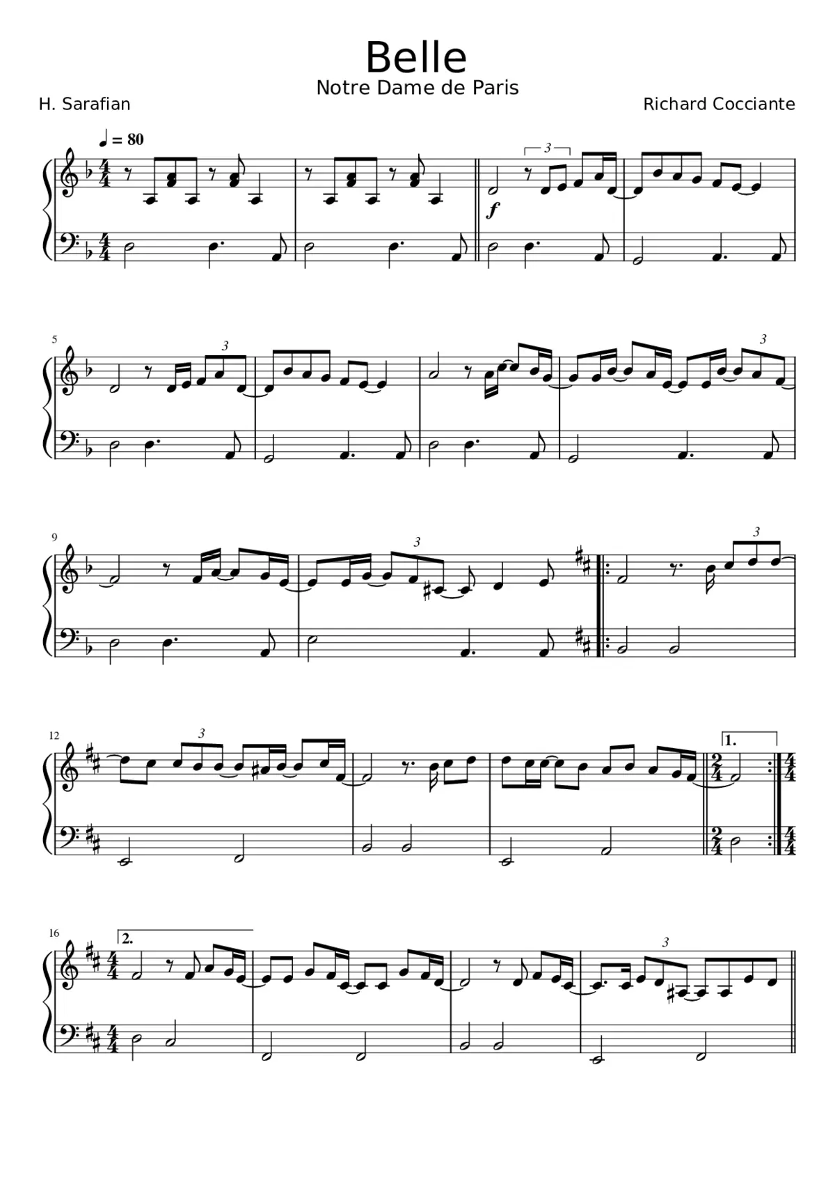 notre dame de paris - belle - Page 1