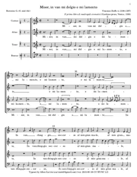 Miser, in van mi dolgio e mi lamento