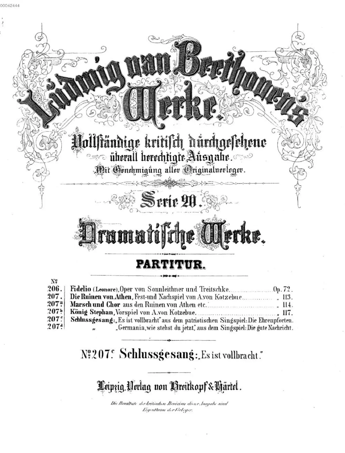 Es ist vollbracht - Page 1