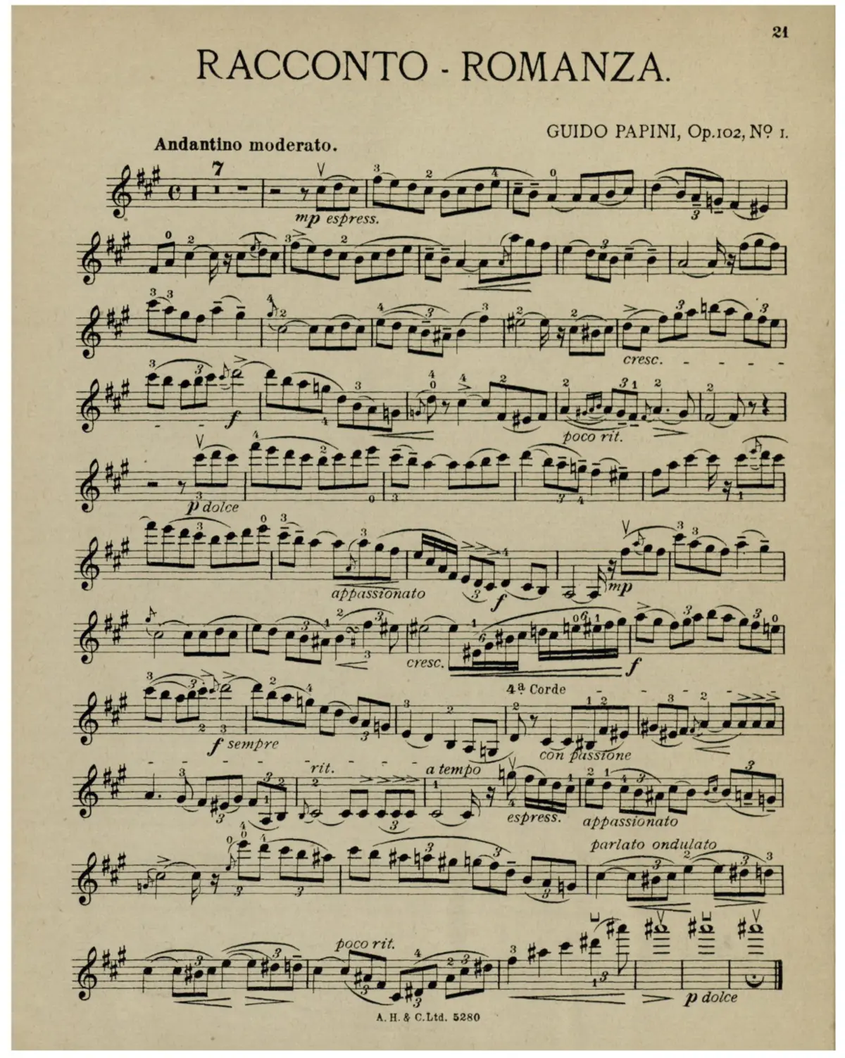3 Pieces, Op.102 - Page 1