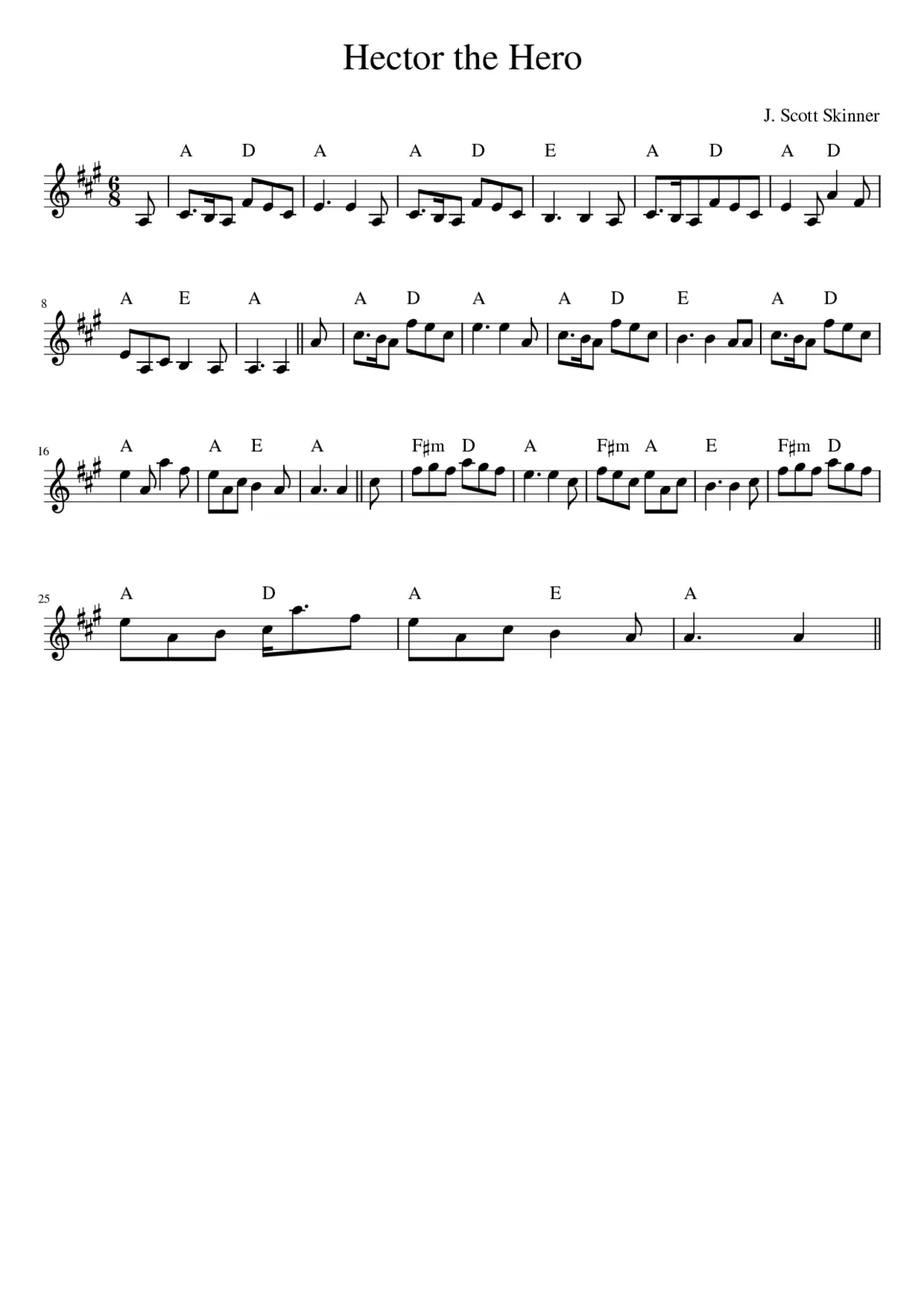 Hector The Hero - Page 1