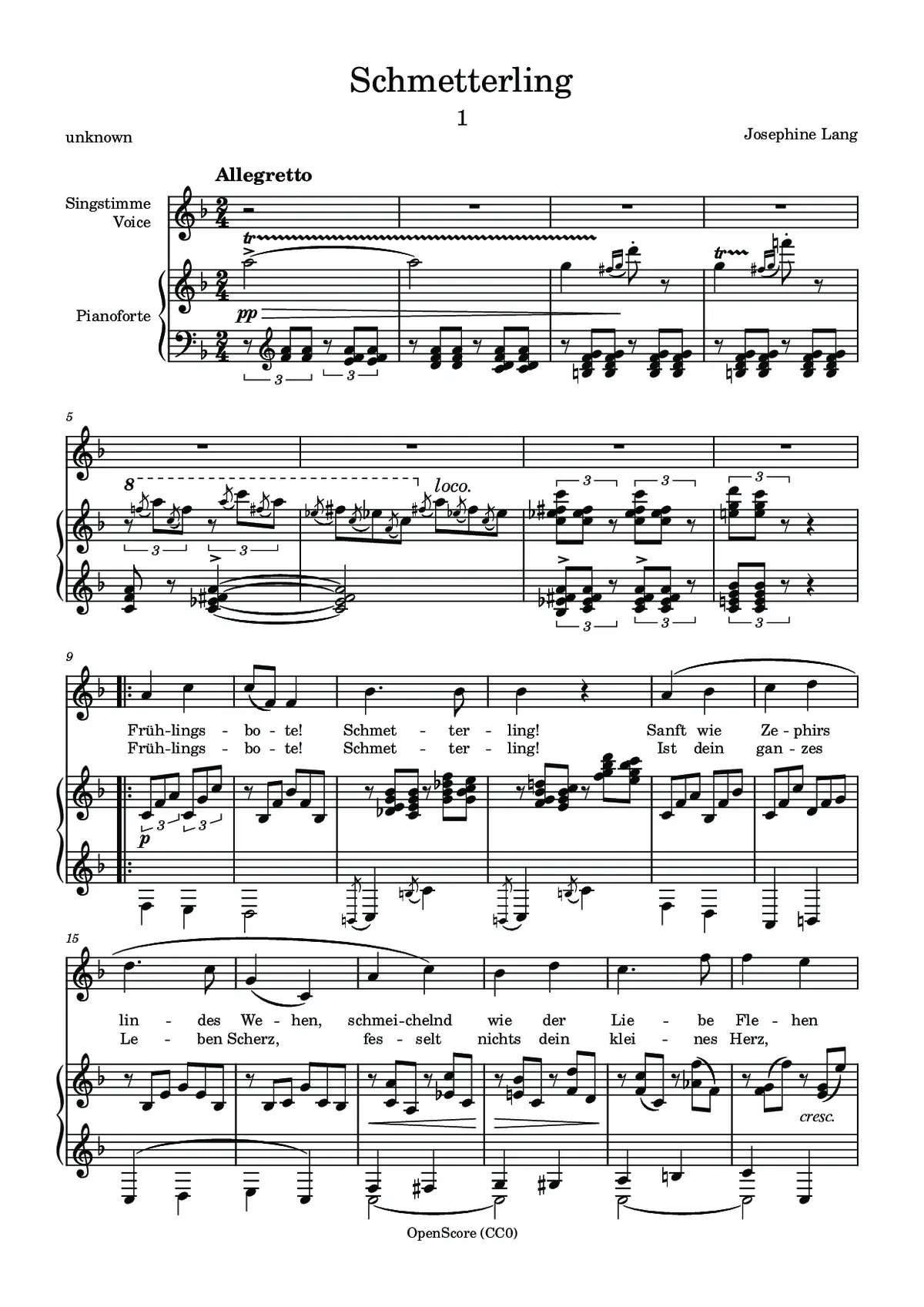 Schmetterling - Page 1