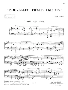 Nouvelles pièces froides