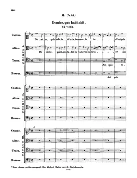 Domine quis habitabit