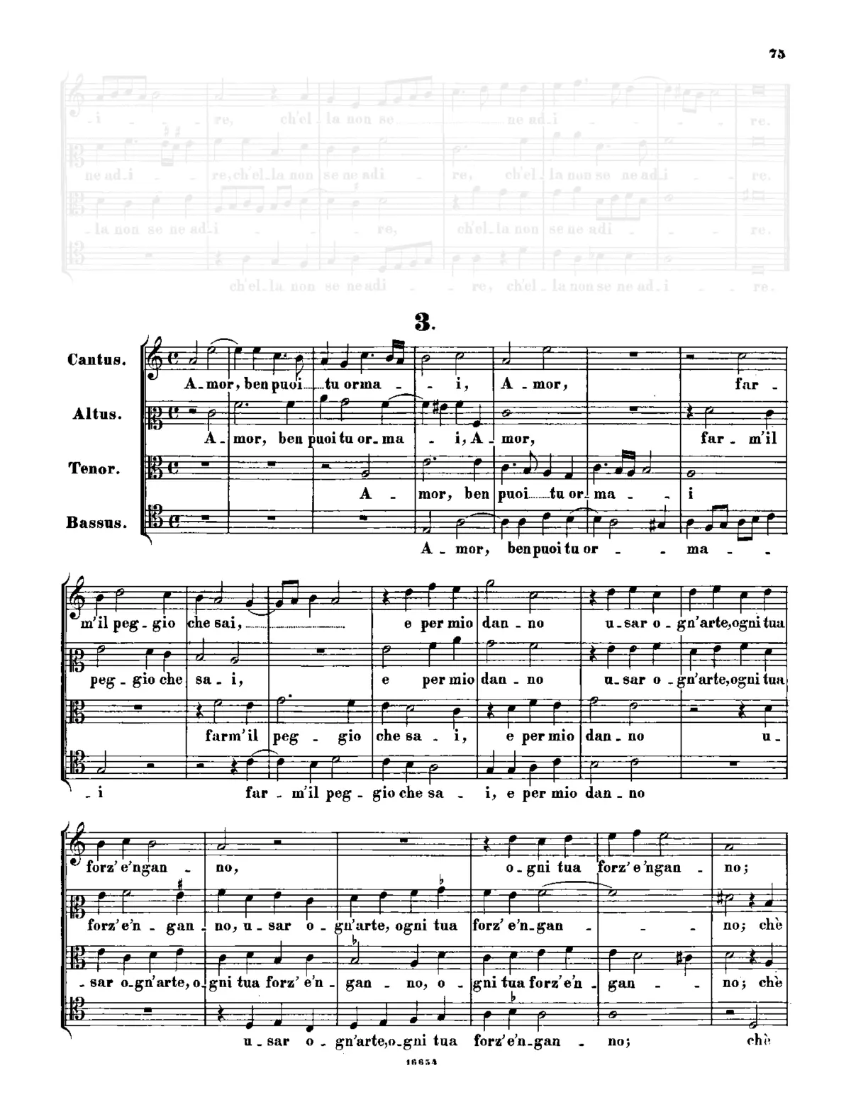 Amor, ben puoi tu hormai - Page 1