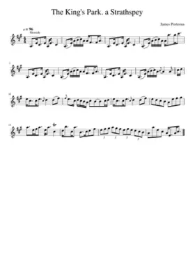 The King's Park. a Strathspey