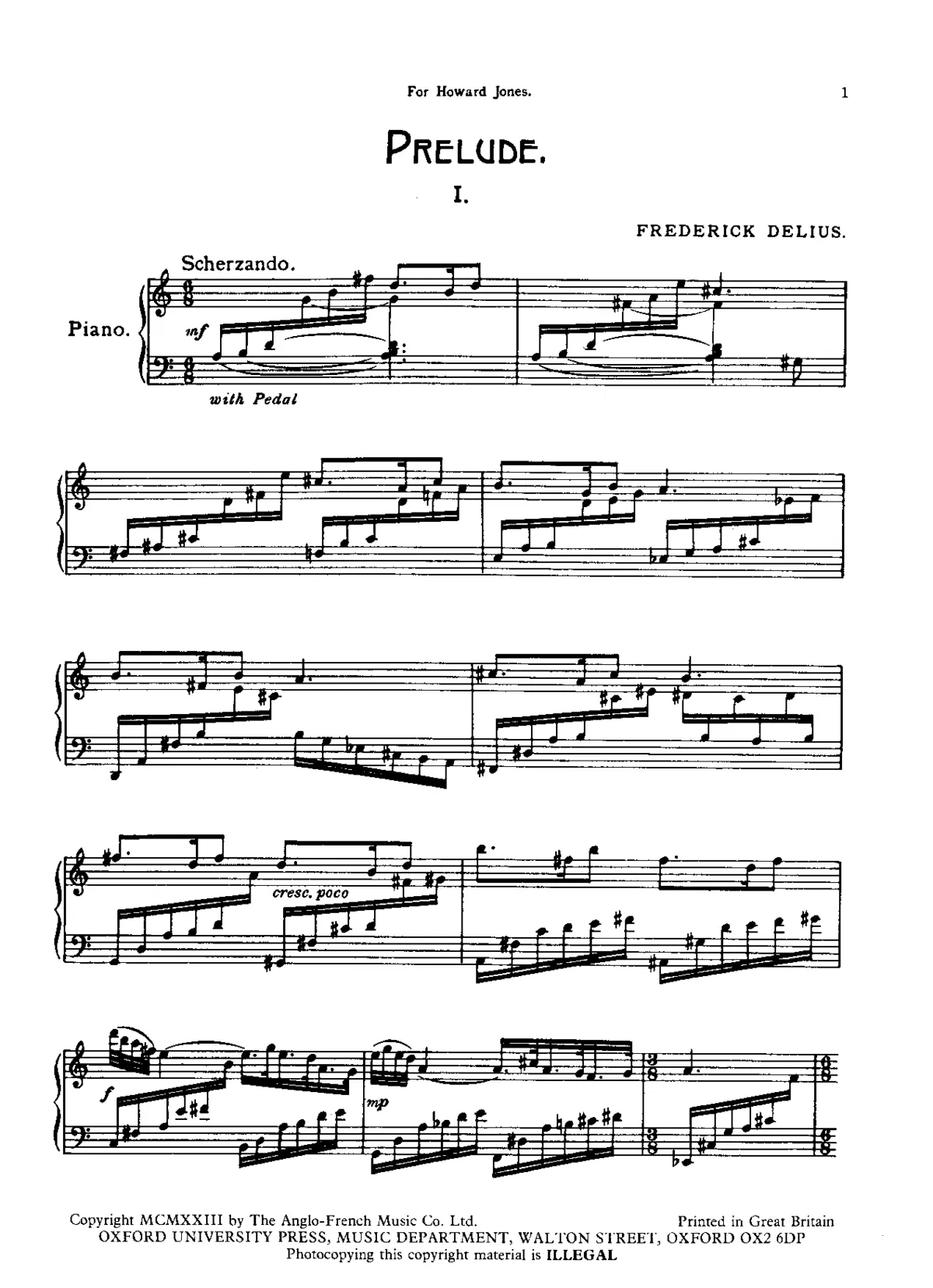 3 Preludes - Page 1