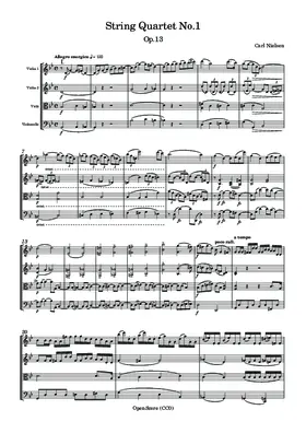 String Quartet No.1, Op.13