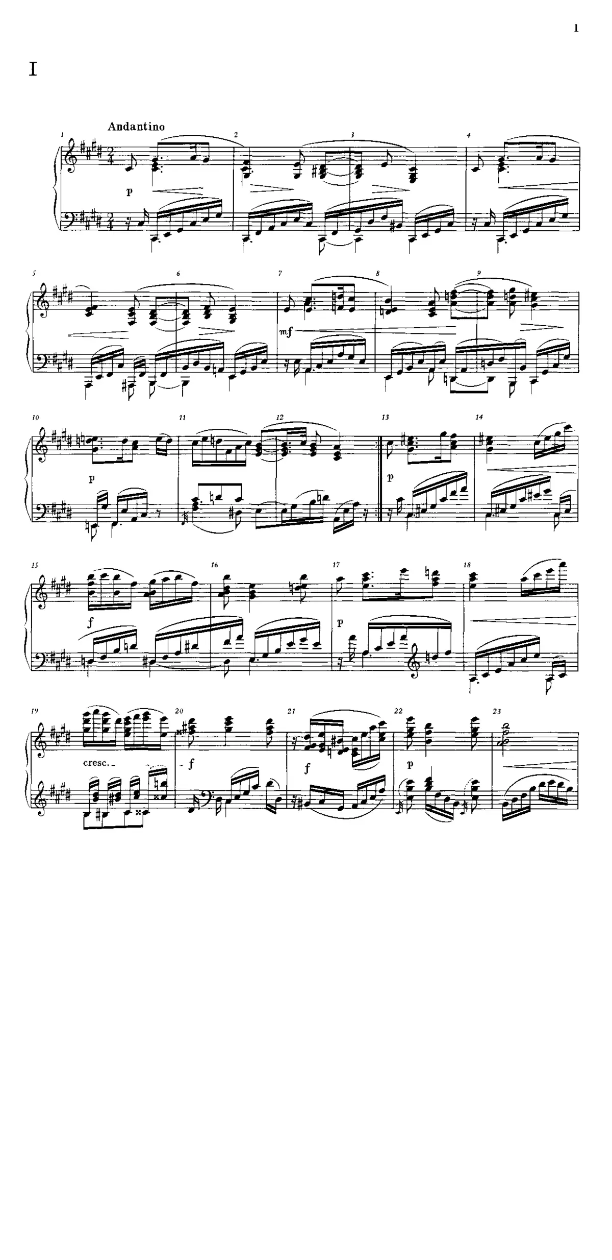 Drei Klavierstucke - Page 1