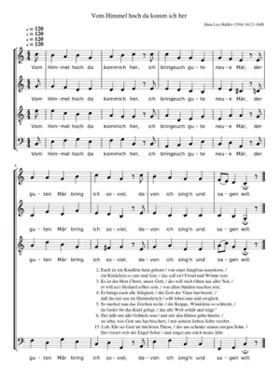 Vom Himmel hoch da komm ich her