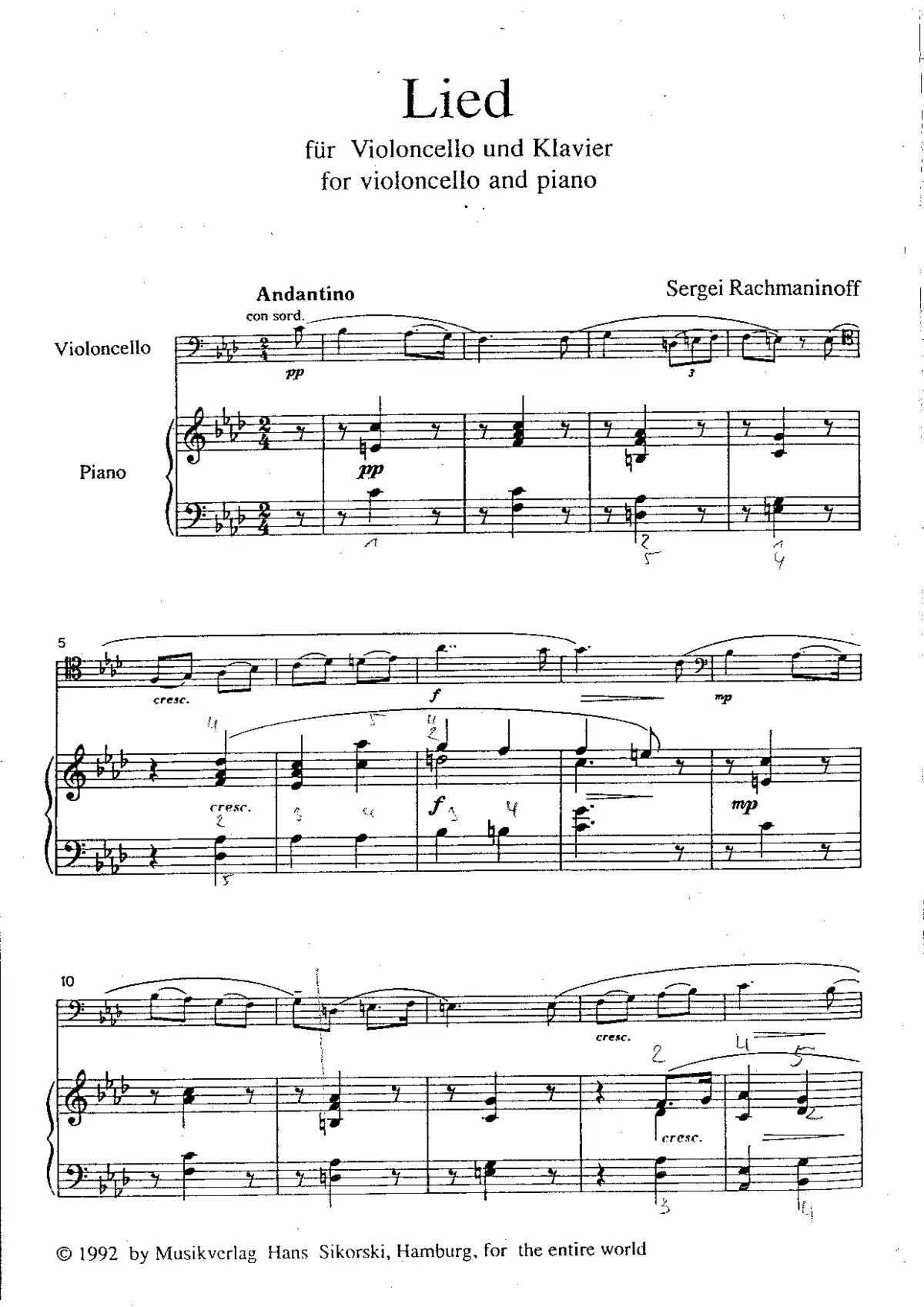 Lied - Page 1