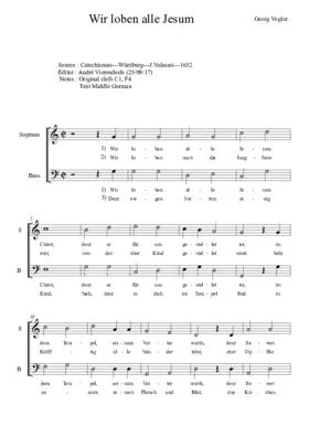 Wir loben alle Jesum