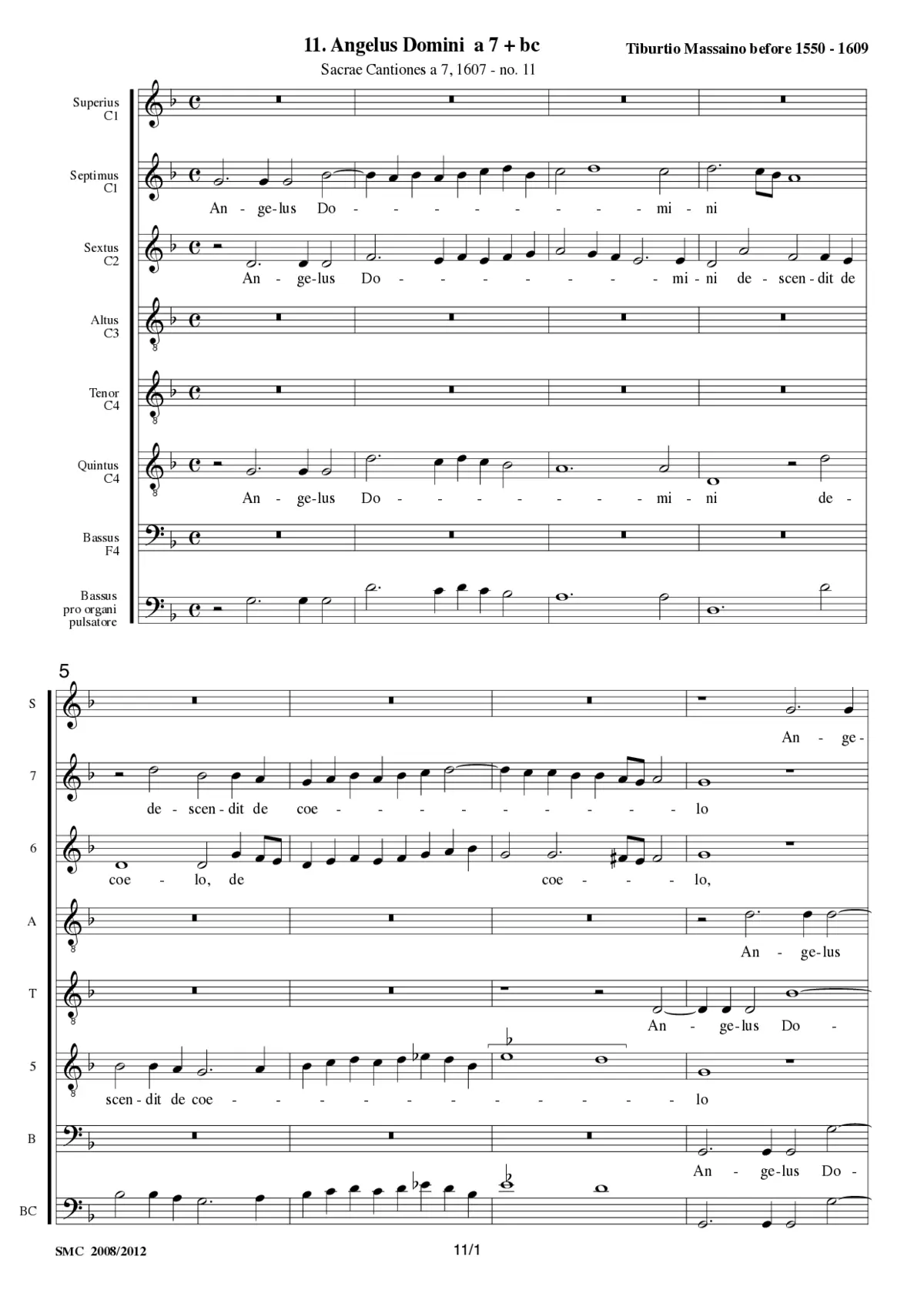 Angelus Domini a 7 - Page 1