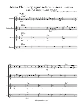 Missa Floruit Egregiius