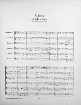 Missa Gaudeamus