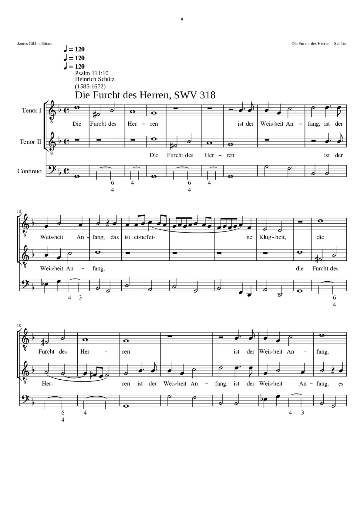 Die Furcht des Herren - Page 1