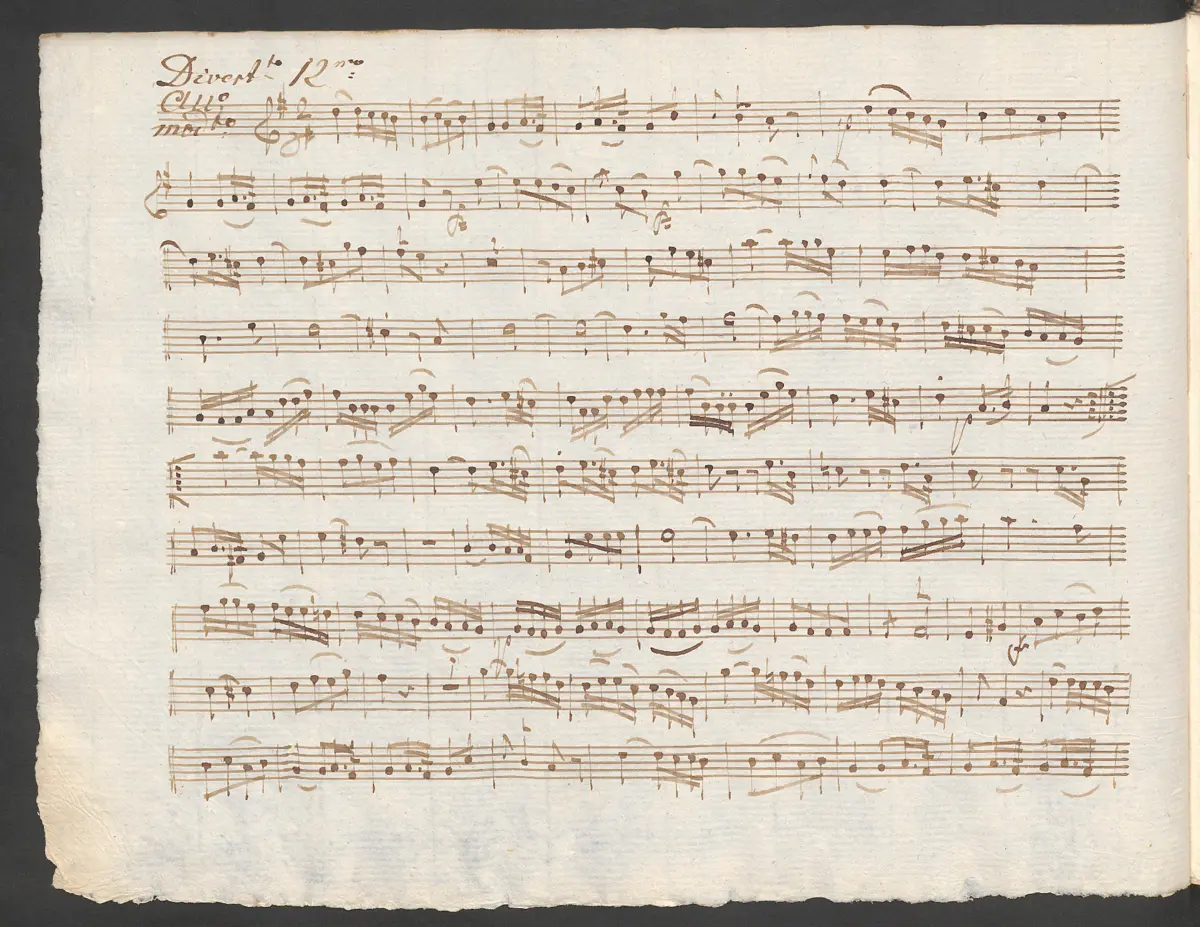 Baryton Trio in G major - Page 1