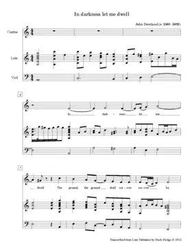 In Darkness Let Me Dwell